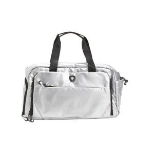 TRAVELERS CHOICE Silver 20in Odessa Metallic Weekender